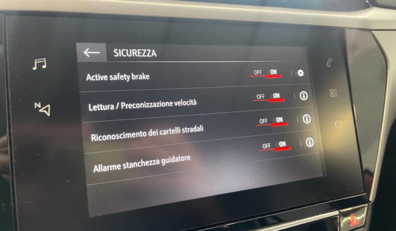 OPEL Corsa 1.2 Edition 75cv 5 porte ’21 Rosso/Nero 47Mkm pieno