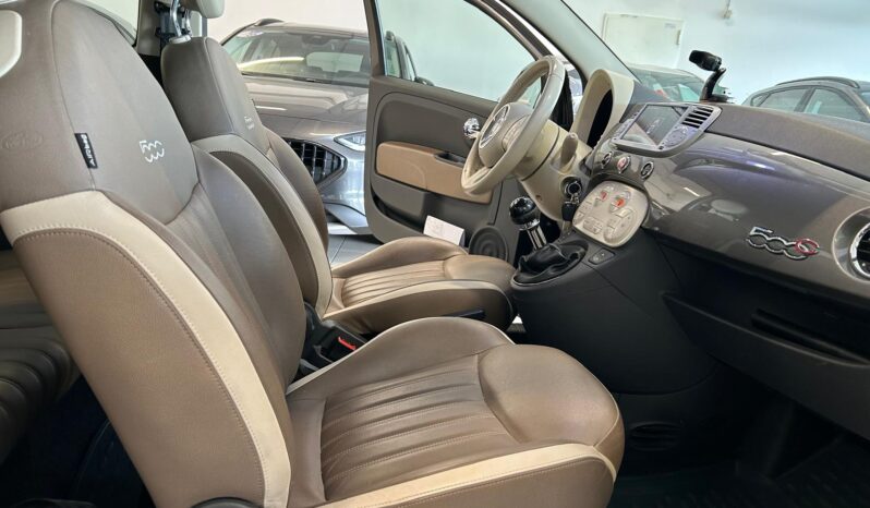 FIAT 500C Cabrio 1.2 69cv Lounge 3 porte ’15 Solo 102.000km! pieno